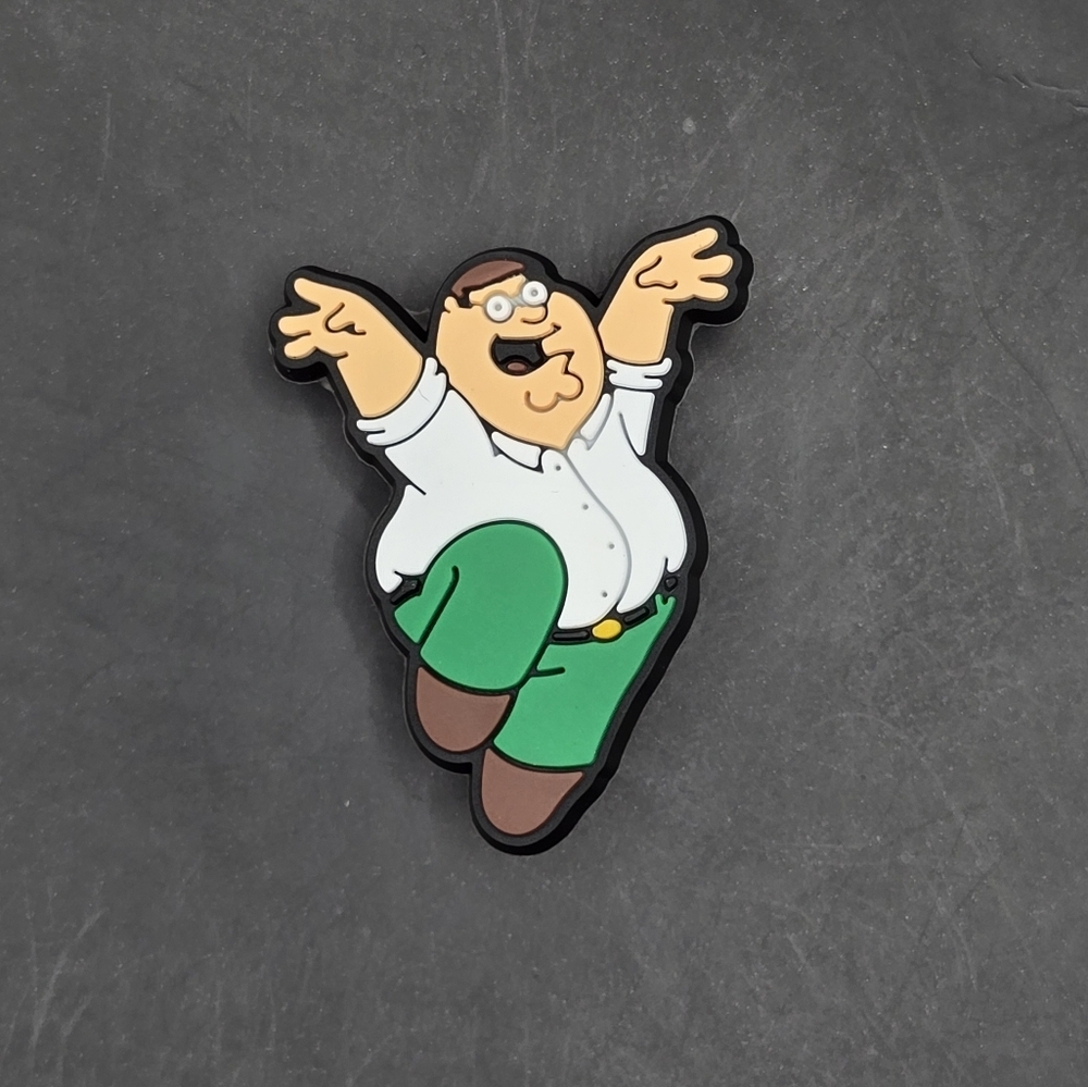 (5/$15) Peter Griffin Croc Charm